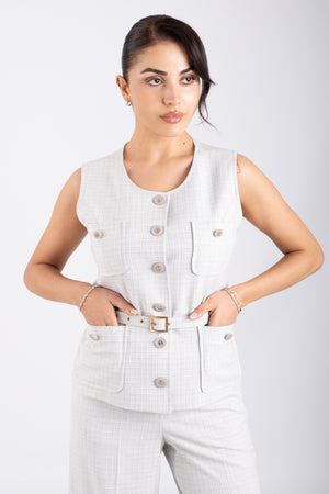 KYOTO Gri Ofis Takımı