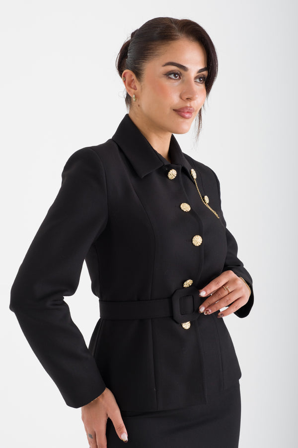 SERENE Siyah Ofis Takımı