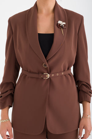 POİSE Taba Abiye Elbise