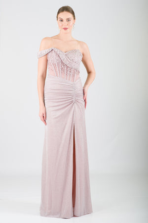 ANRY Pudra Abiye Elbise