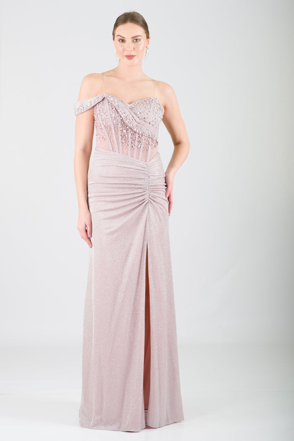 ANRY Pudra Abiye Elbise