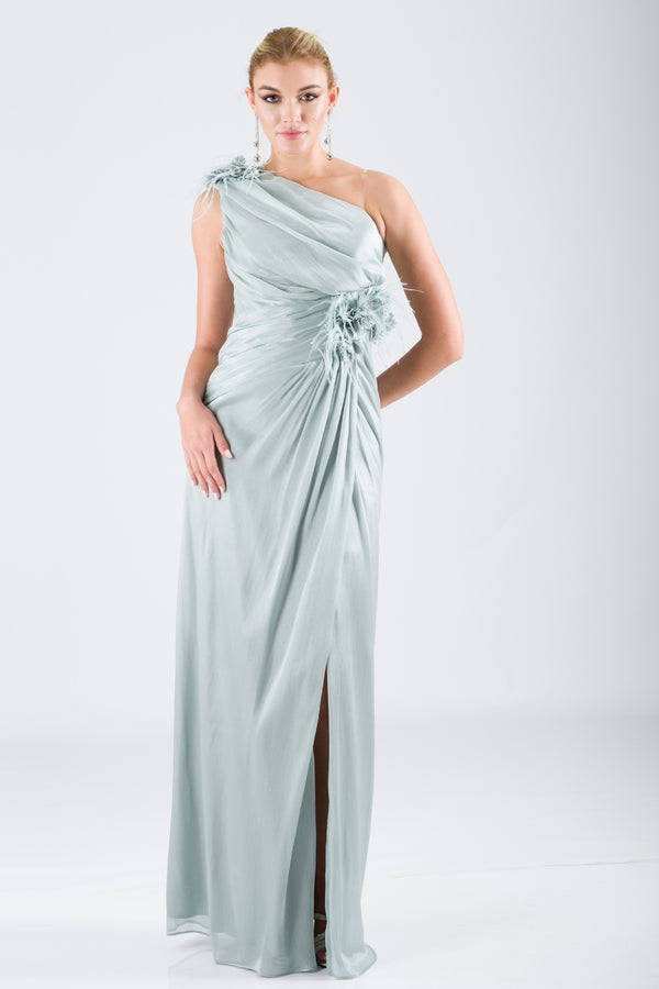 ZONEY Mint Abiye Elbise