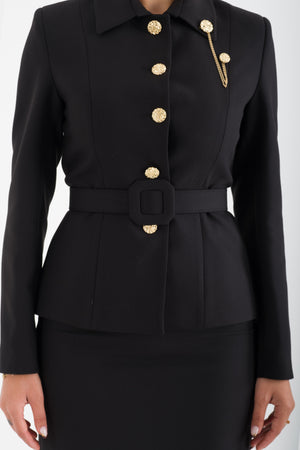 SERENE Siyah Ofis Takımı