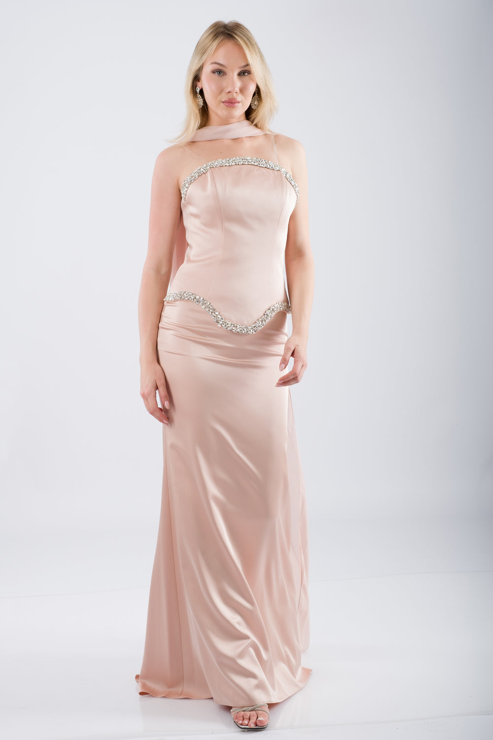 ABUJA Bakır Abiye Elbise