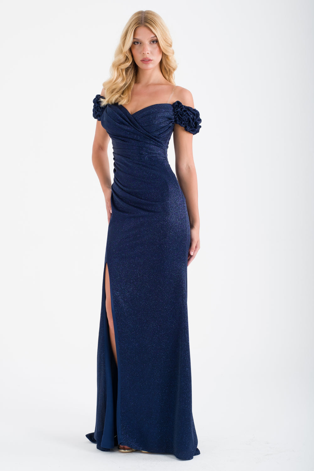 LEHLA Lacivert Abiye Elbise