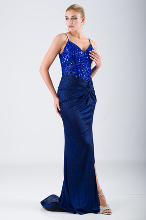 Oleo sax evening dress dress