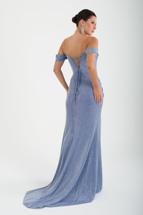 TRAKİA Mint Abiye Elbise