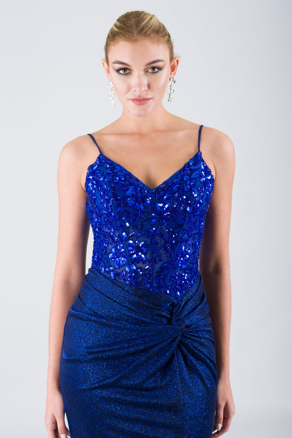 Oleo sax evening dress dress