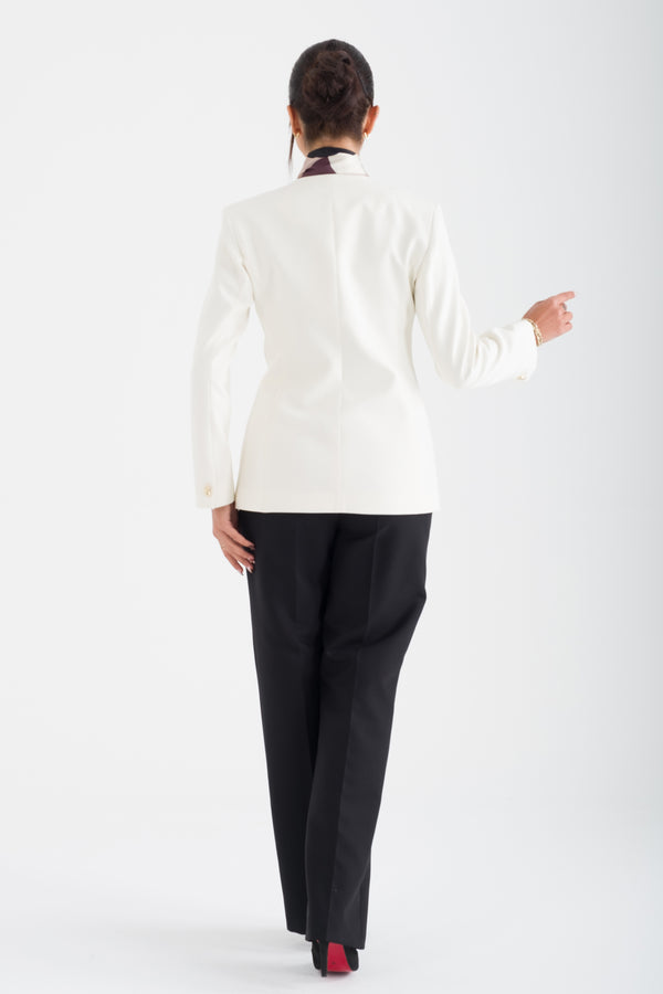 SCULPT Ekru-Siyah Ofis Takımı