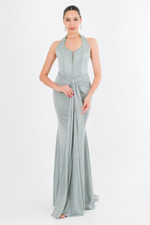 VALENCİA Mint Abiye Elbise