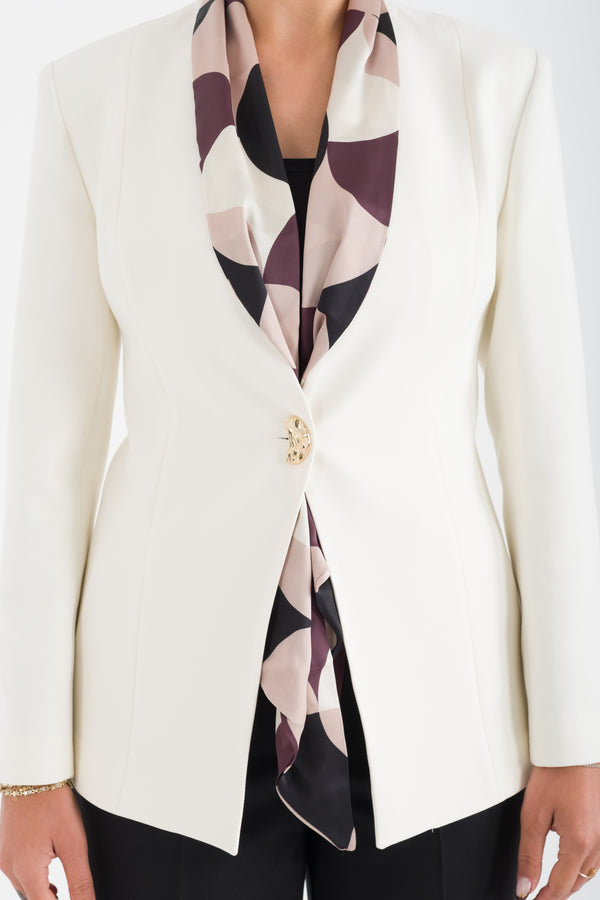 SCULPT Ekru-Siyah Ofis Takımı