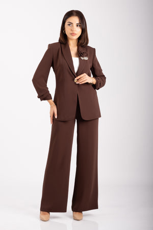 PRAGUE Kahverengi Ofis Takımı