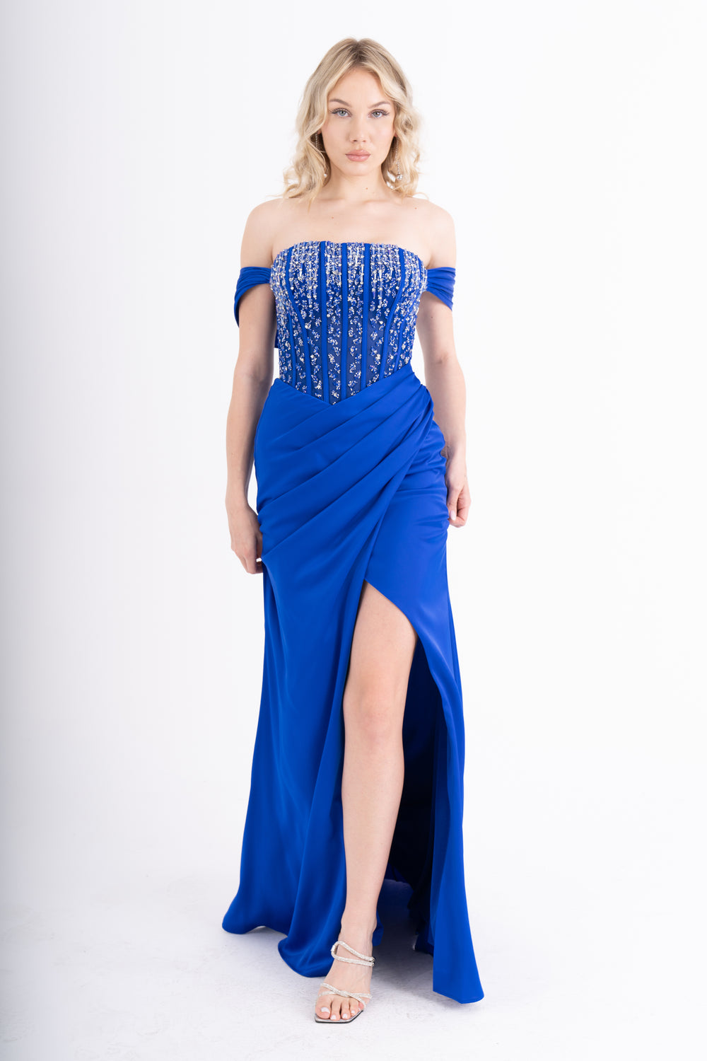 AGAETE Saks Abiye Elbise