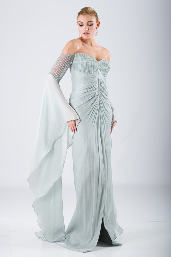 AURORA Mint Abiye Elbise