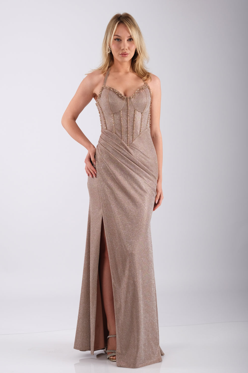 LUCCA Taba Abiye Elbise