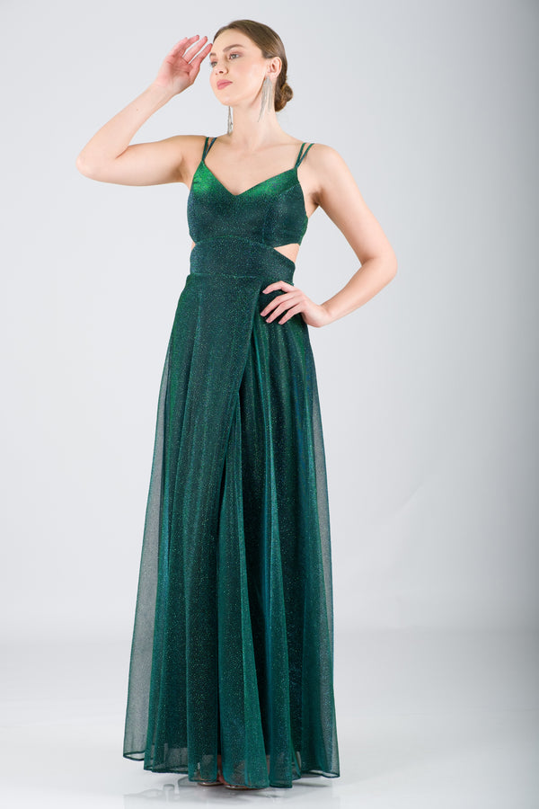 TABERTA Zümrüt Abiye Elbise