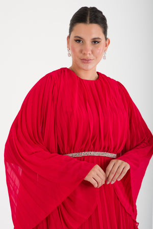 Kotor Kırmızı Abiye Elbise