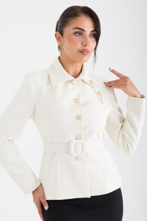 SERENE Ekru-Siyah Ofis Takımı