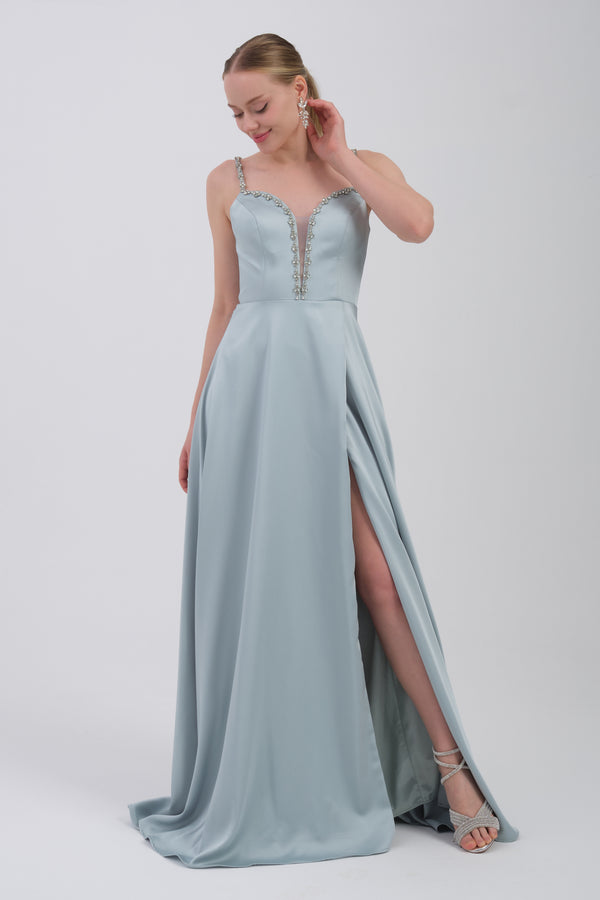 DORAYNE Mint Abiye Elbise