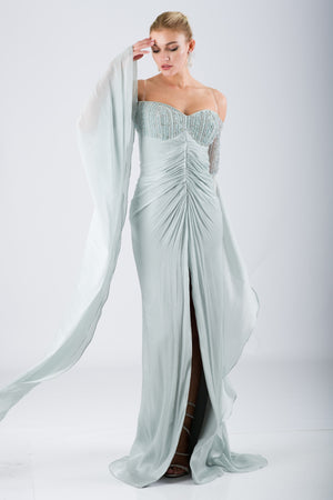 AURORA Mint Abiye Elbise