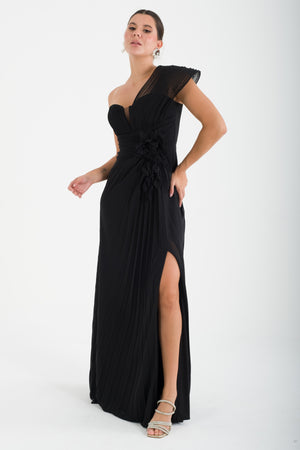 KAYLEE Siyah Abiye Elbise