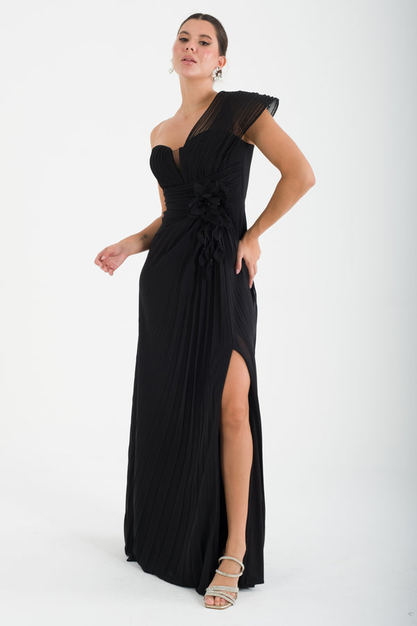 KAYLEE Siyah Abiye Elbise