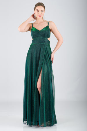 TABERTA Zümrüt Abiye Elbise