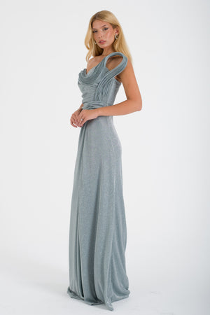 LULUH Mint Abiye Elbise