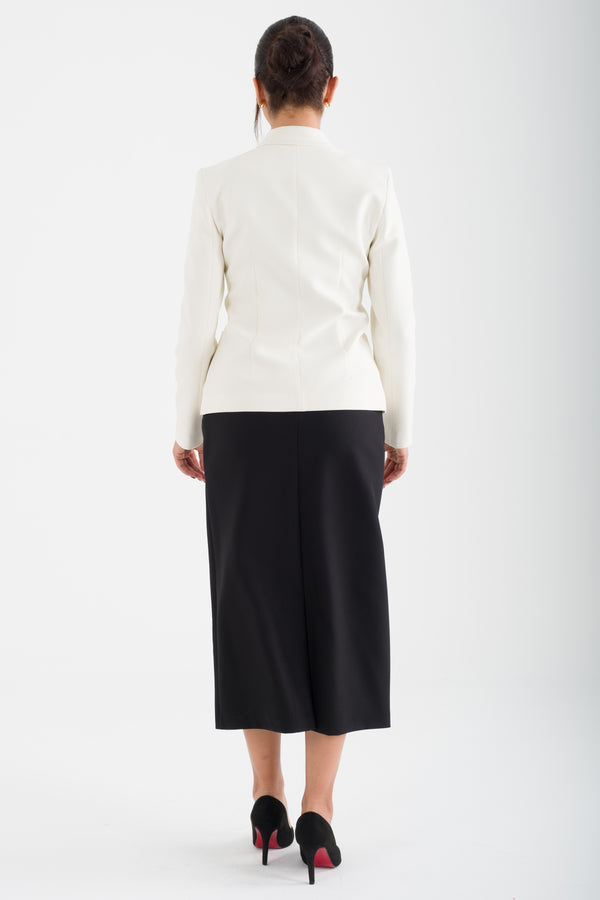 EVOKE Ekru-Siyah Ofis Takımı