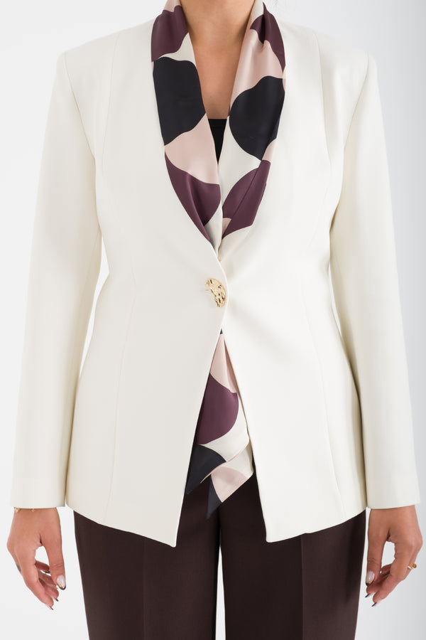 SCULPT Ekru-Kahve Ofis Takımı