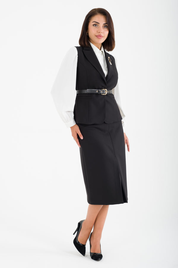 LEDUC Siyah Ofis Takımı