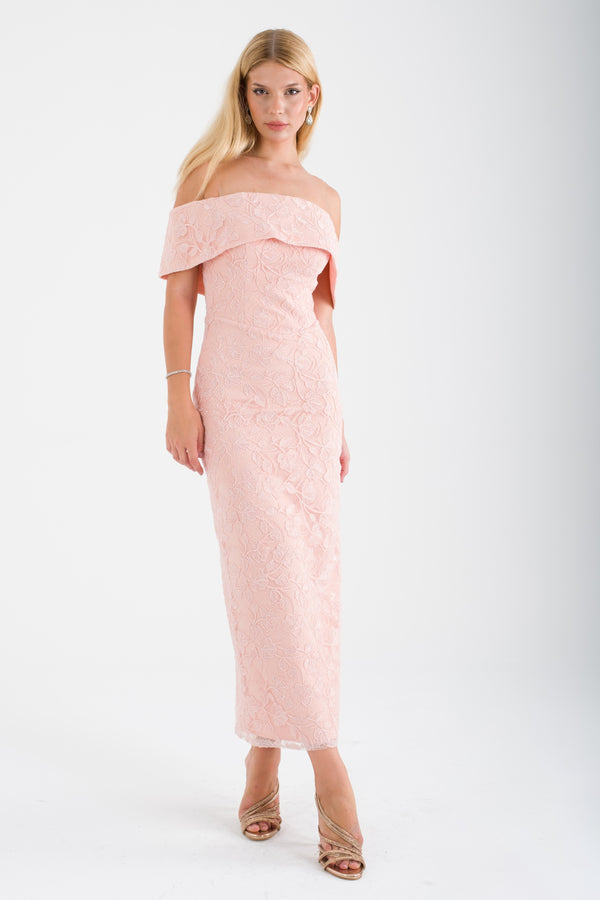 SORELLE Pembe Abiye Elbise