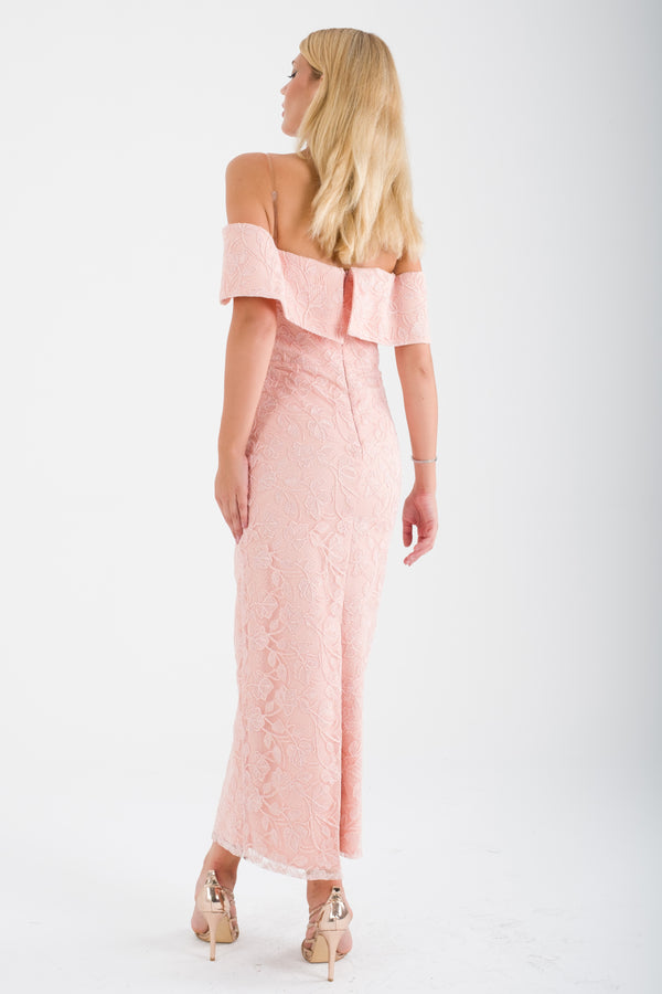 SORELLE Pembe Abiye Elbise