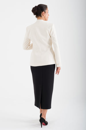 NOIR Ekru-Siyah Ofis Takımı