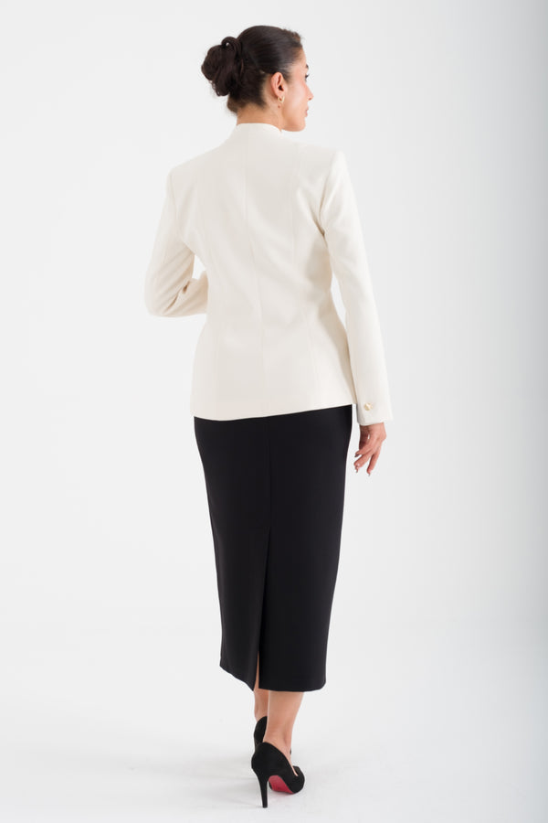 NOIR Ekru-Siyah Ofis Takımı