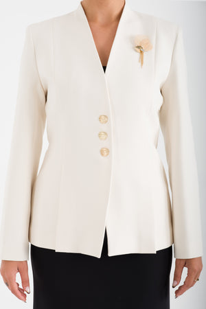 NOIR Ekru-Siyah Ofis Takımı