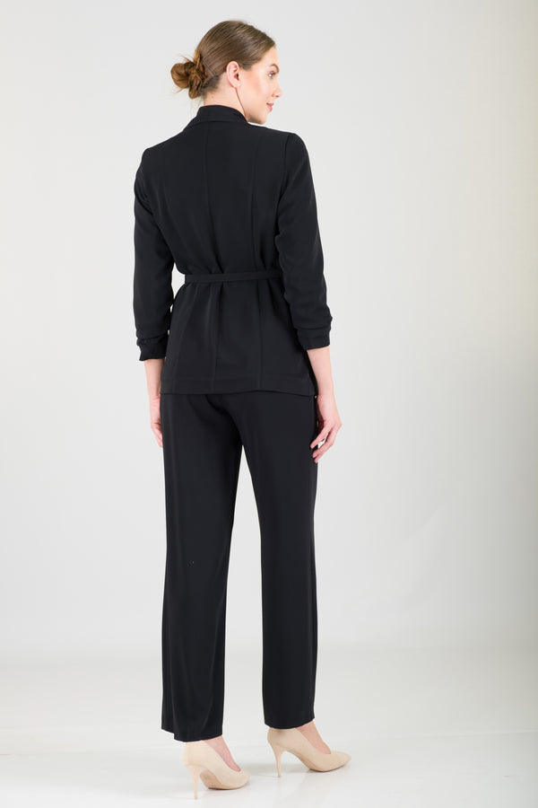 LEATRİCE Siyah Ofis Takımı