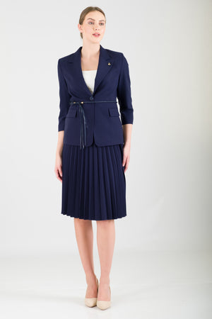 HEATHER Lacivert Ofis Takımı