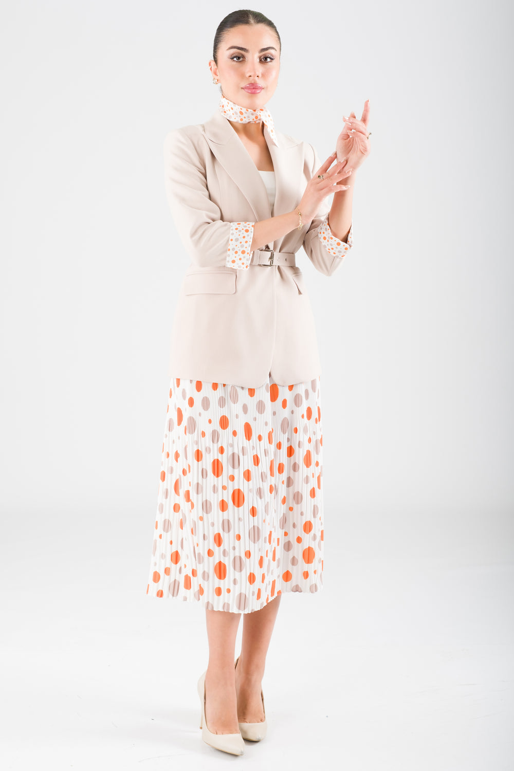 ORBİFY Bej Ofis Takımı