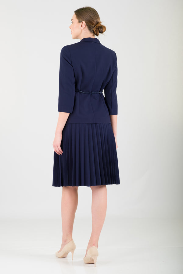 HEATHER Lacivert Ofis Takımı