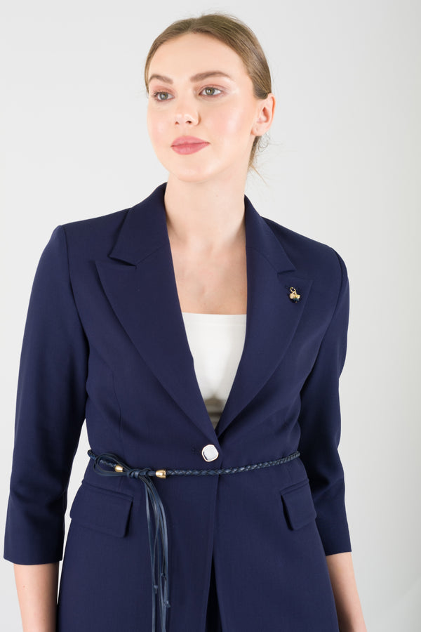 HEATHER Lacivert Ofis Takımı