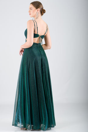 TABERTA Zümrüt Abiye Elbise