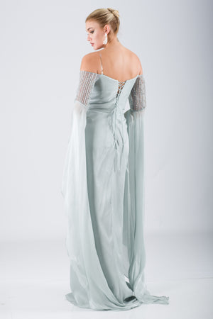 AURORA Mint Abiye Elbise