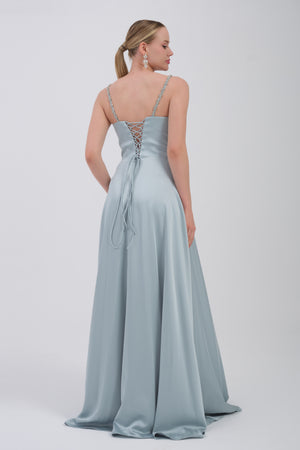 DORAYNE Mint Abiye Elbise