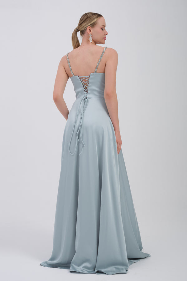 DORAYNE Mint Abiye Elbise