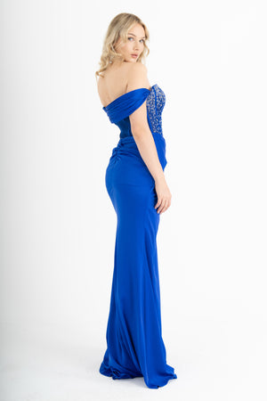 AGAETE Saks Abiye Elbise