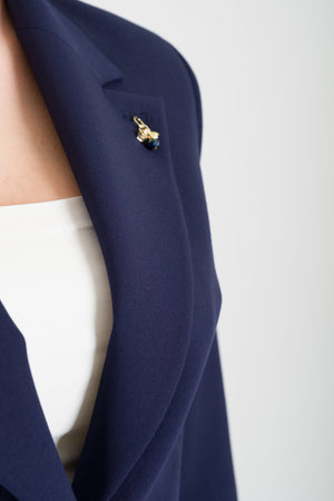 HEATHER Lacivert Ofis Takımı