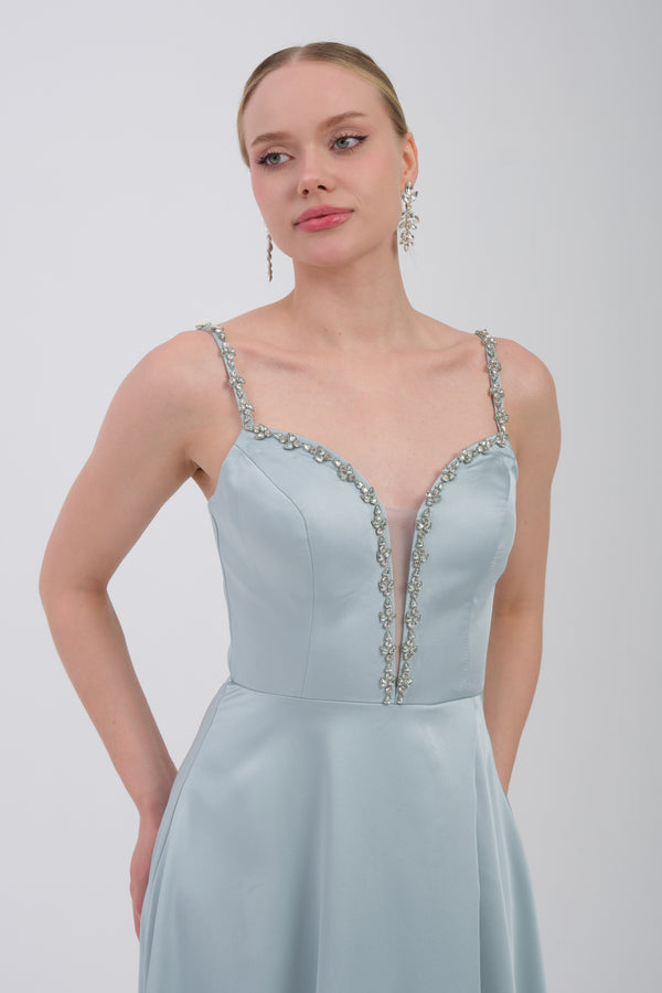 DORAYNE Mint Abiye Elbise