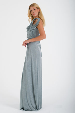 LULUH Mint Abiye Elbise