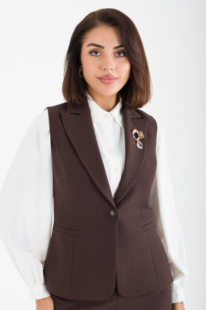 LEDUC Kahverengi Ofis Takımı